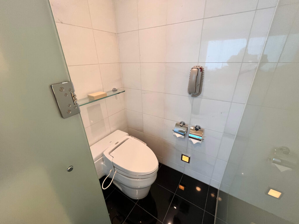 ゲストルーム(シティビュー)のトイレの写真