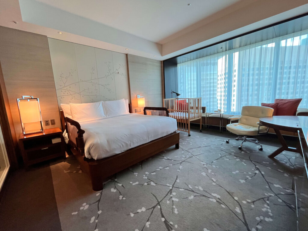 宿泊したゲストルーム(シティービュー)の部屋の写真