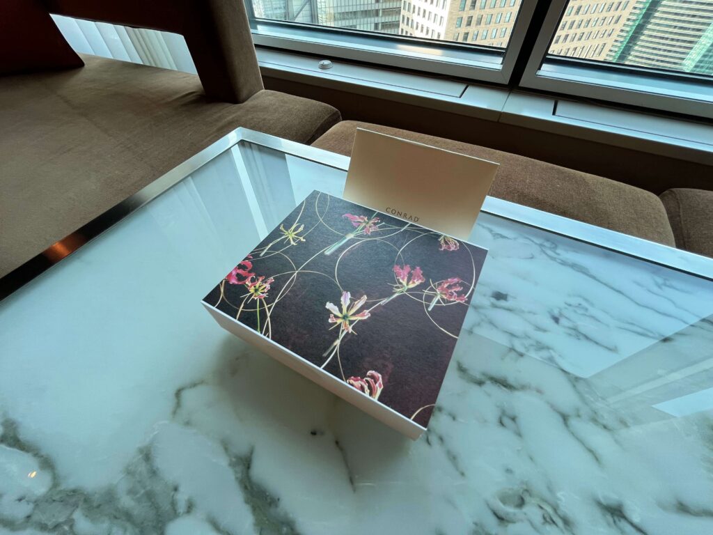 ウェルカムギフトの写真