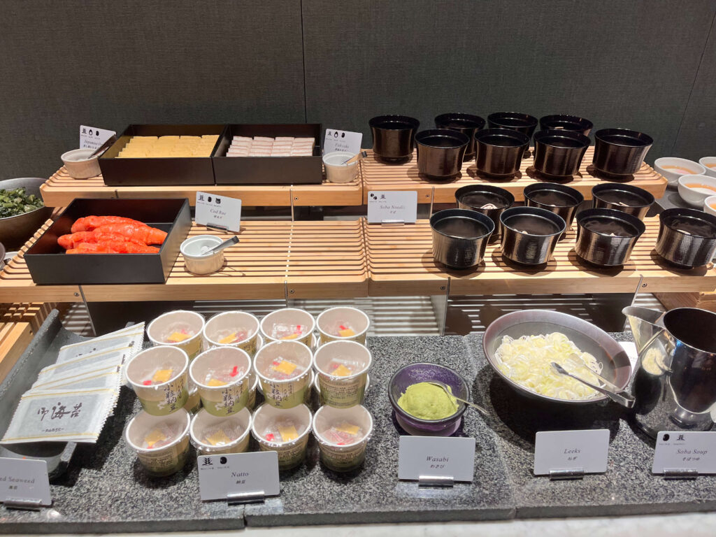 和食コーナーの写真