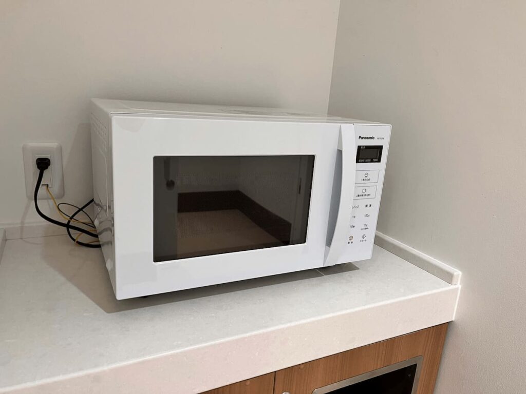 電子レンジの写真