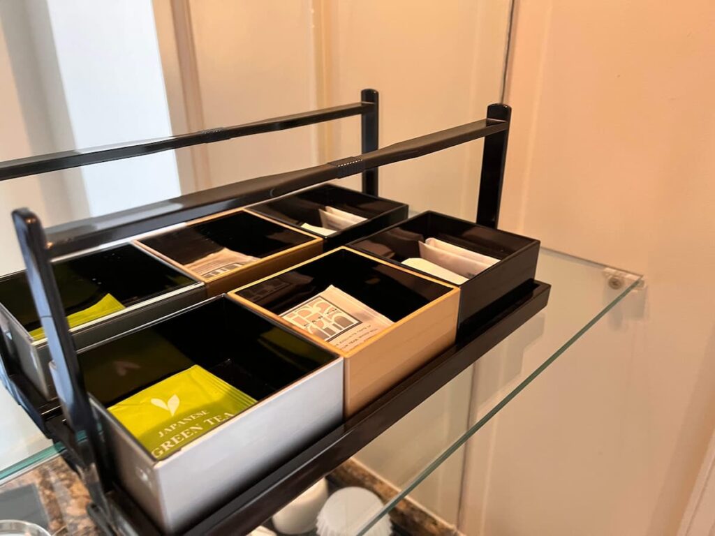 お茶の粉末